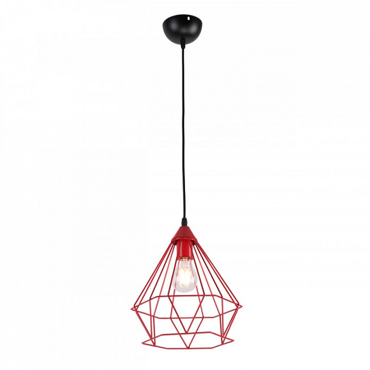 Подвесной светильник imex md.1706 md.1706-1-p red