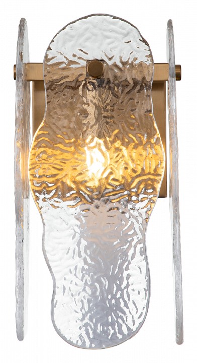 Накладной светильник indigo eleganza 12019/1w brass