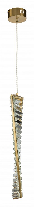 Подвесной светильник indigo frizzante 12015/1p brass