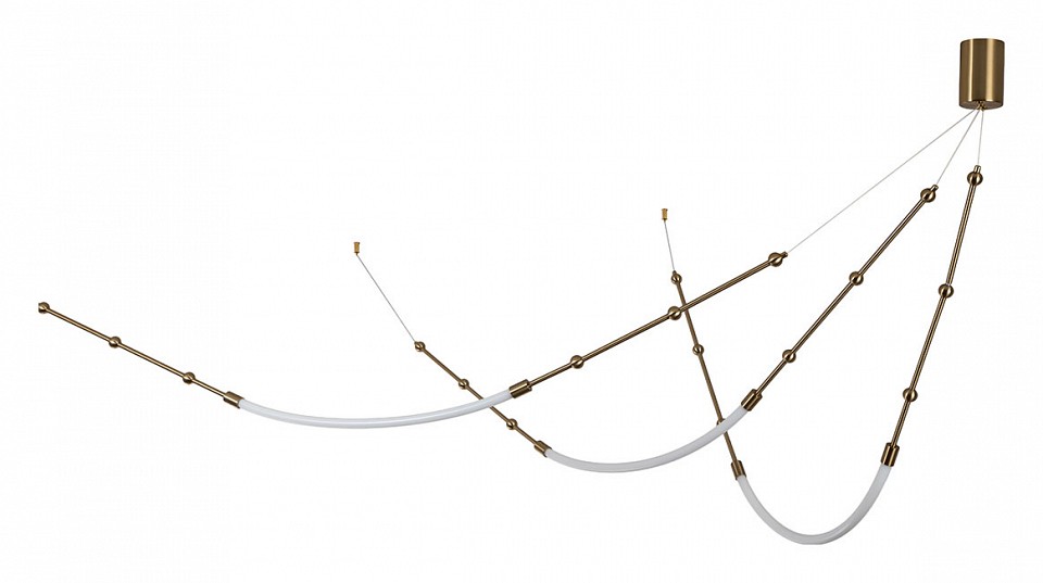 Подвесной светильник indigo corda 14010/3p brass