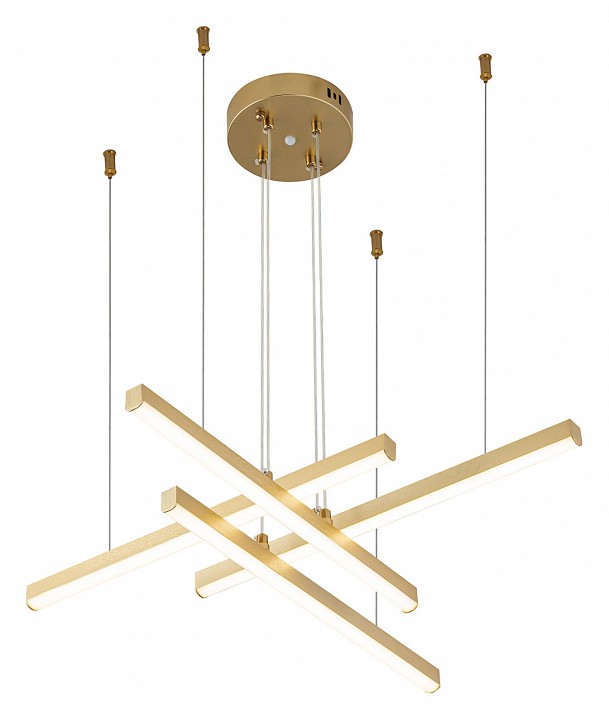 Подвесная люстра indigo paralleli 14017/4p gold