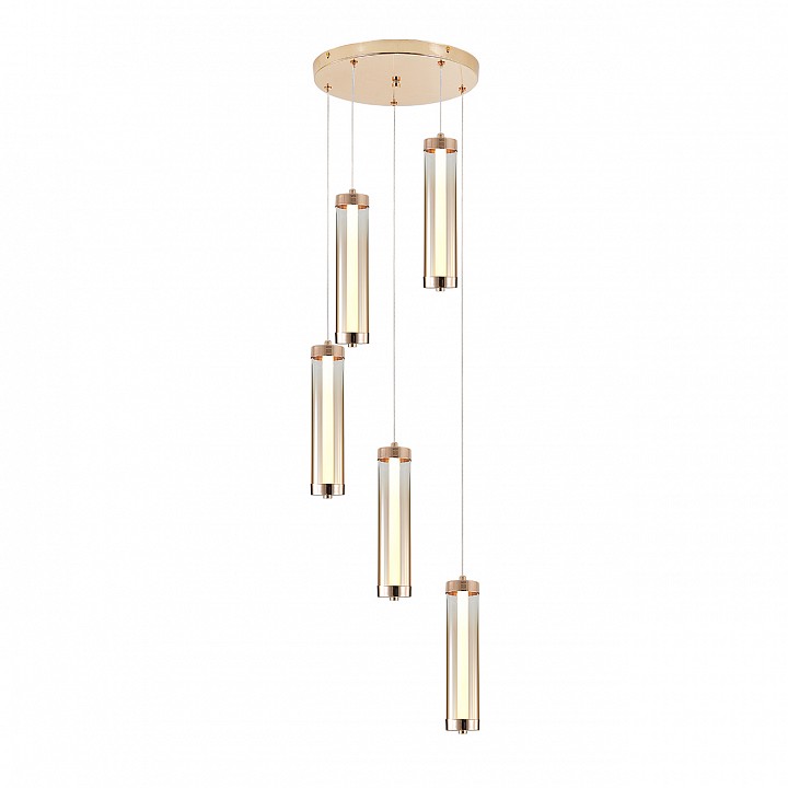 Подвесной светильник indigo rilucente 11061/5p gold