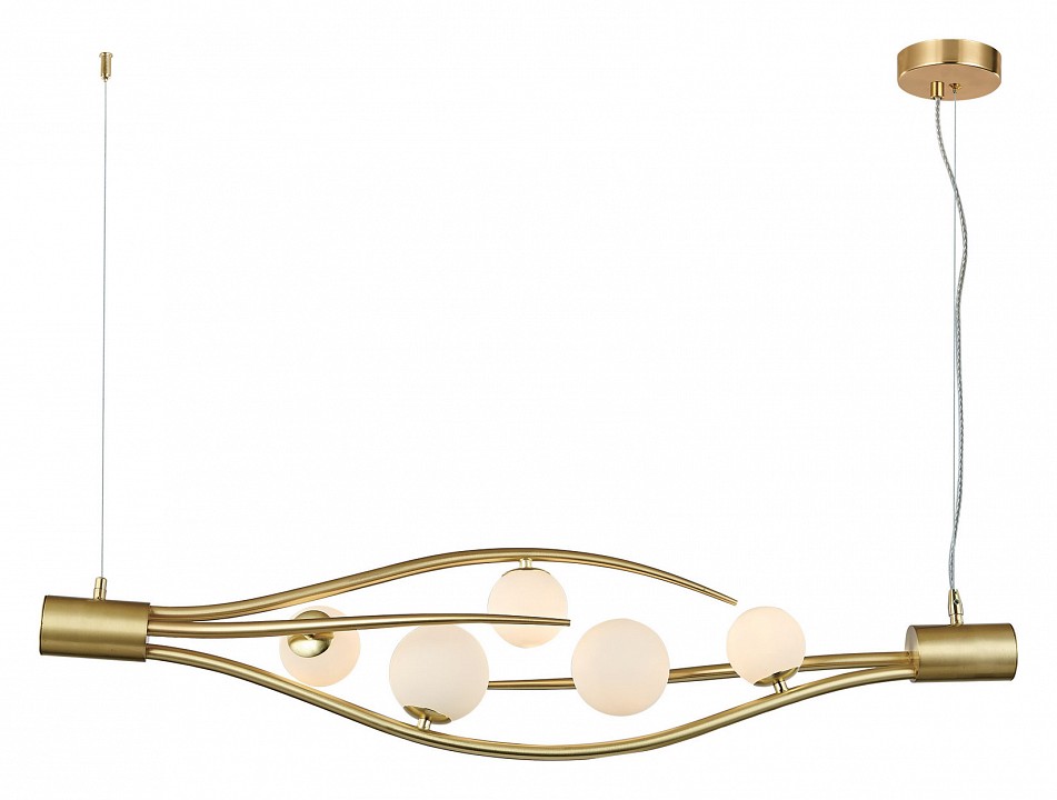 Подвесной светильник indigo flusso 11025/5p gold