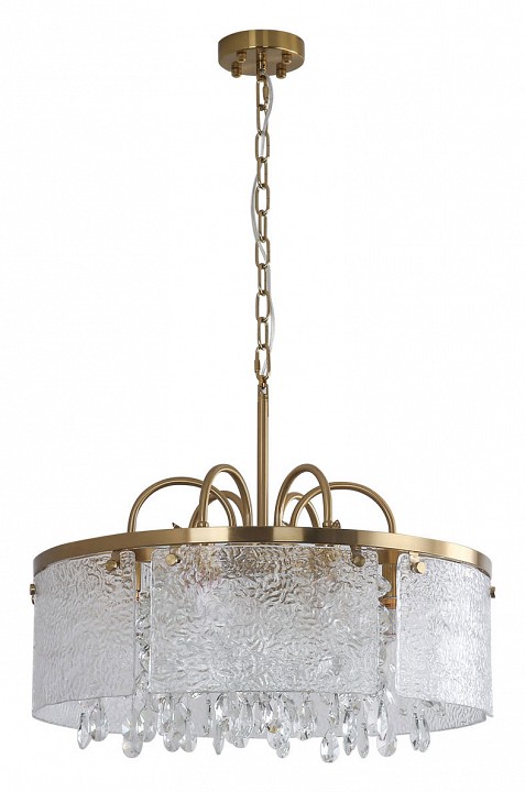 Подвесная люстра indigo prosecco 12033/6p brass