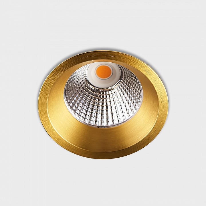 Встраиваемый светильник italline it08 it08-8035 gold 3000k
