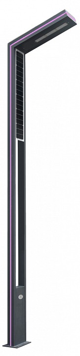 Наземный высокий светильник kink light миле 09201-f, 16(10)