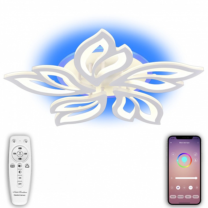 Потолочная люстра natali kovaltseva sand led lamps 81150