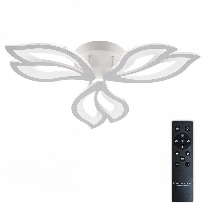 Потолочная люстра natali kovaltseva fortuna led lamps 81107/2c