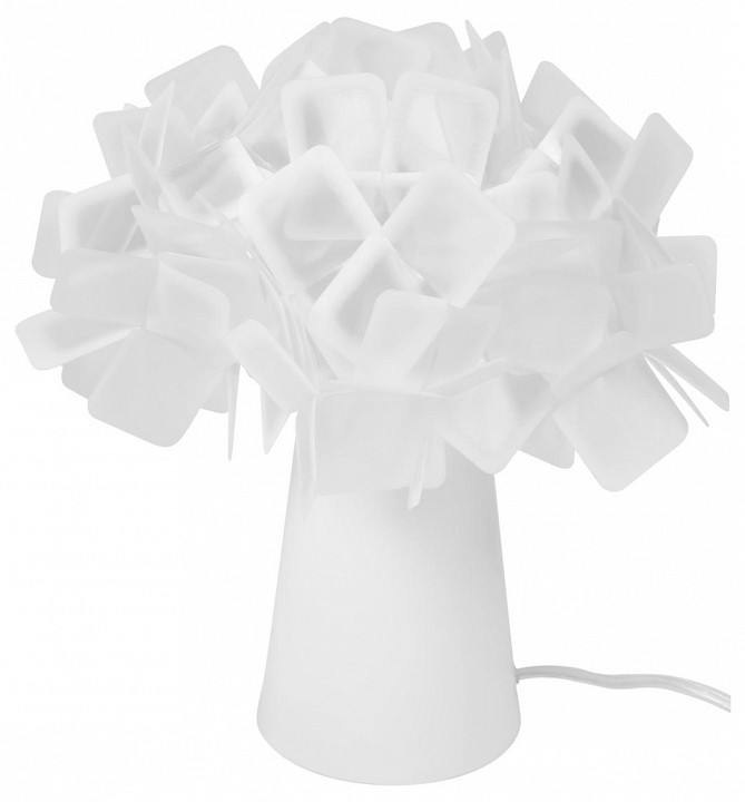 Настольная лампа декоративная loft it clizia 10231t white