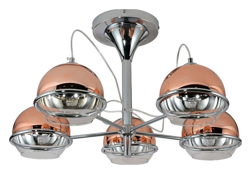 Люстра на штанге lumina deco veroni ldc 1029-5 r.gd