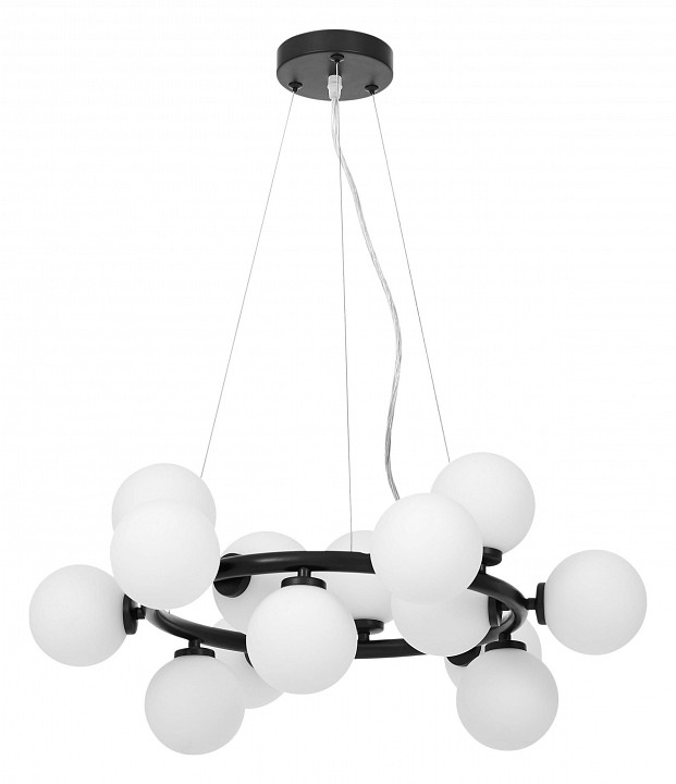 Подвесная люстра lumina deco marsiada ldp 6033-15 bk