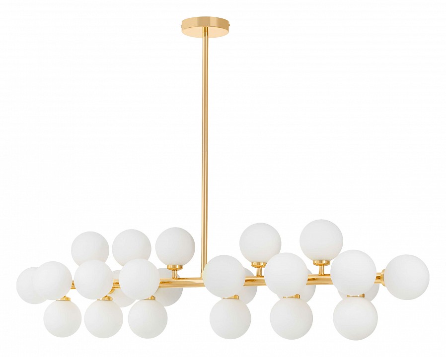 Люстра на штанге lumina deco marsiada ldp 6033-24 gd