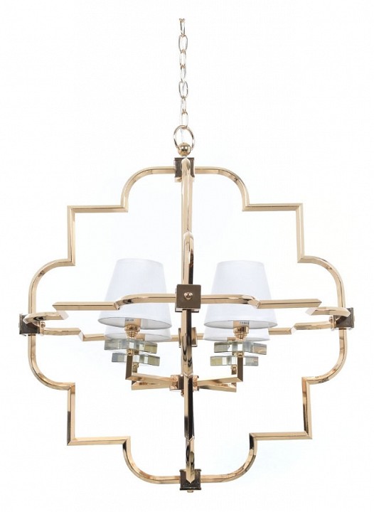 Подвесная люстра lumina deco baltimore ldp 8020-4 gd+wt