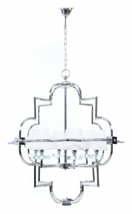 Подвесная люстра lumina deco baltimore ldp 8020-6 chr+wt