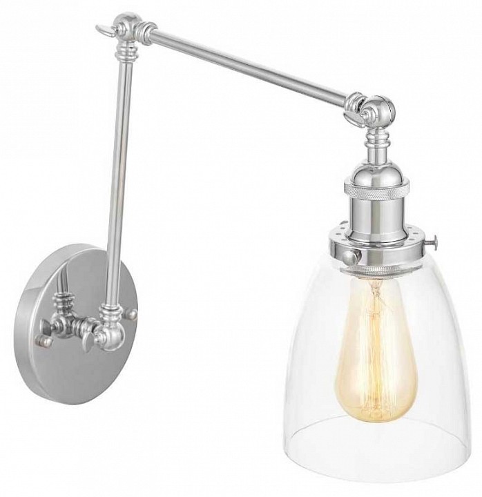 Бра lumina deco fabi ldw 6800-2 chr+pr
