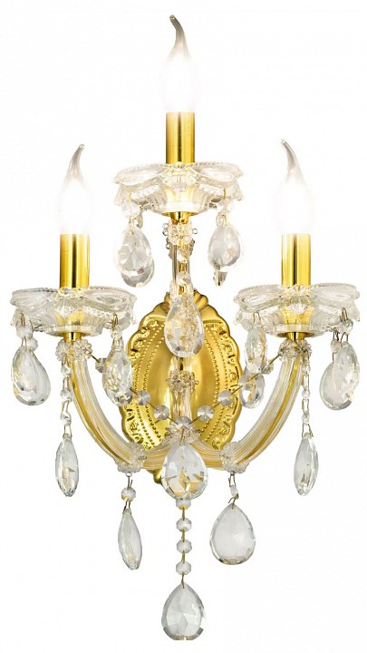 Бра lumina deco eliza ldw 7030-3 gd
