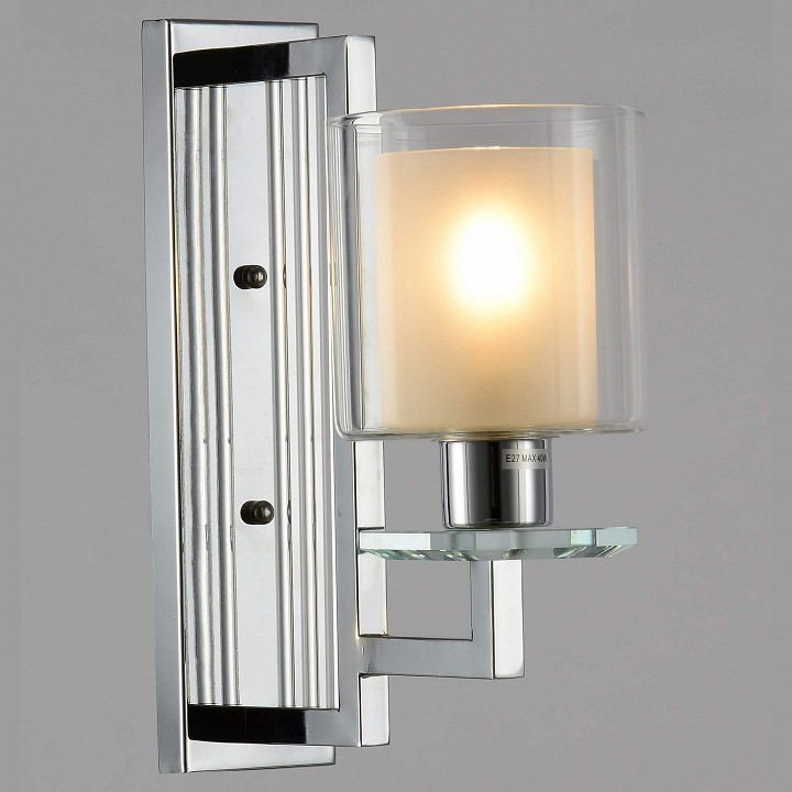 Бра lumina deco manhattan ldw 8012-1w chr