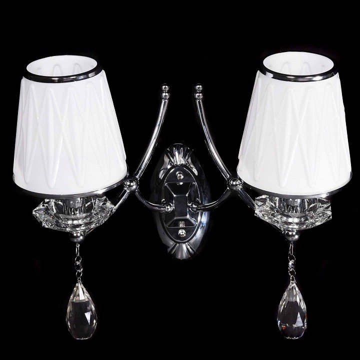 Бра lumina deco dominni ldw 9268-2 chr