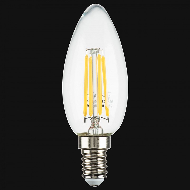 Лампа светодиодная lightstar c35 e14 6вт 4000k 933504