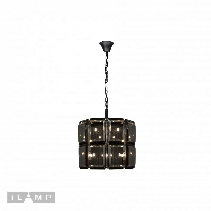 Подвесной светильник ilamp panorama 10490-5+5p bk