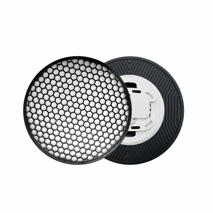 Накладной светильник iledex mercury 5555-24w-d160-3/4/6k-bk+wh