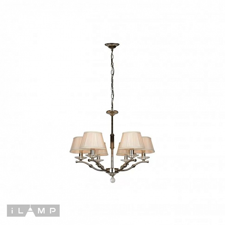 Подвесная люстра ilamp vivaldi 85125/6 cr