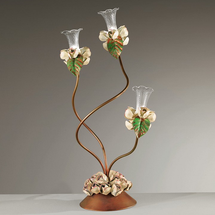 Настольная лампа декоративная mm lampadari roseto 6213/l3 v1909