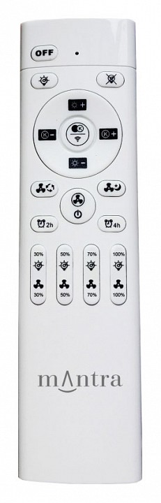 Светильник с вентилятором mantra (люстры-вентиляторы) nepal 7803