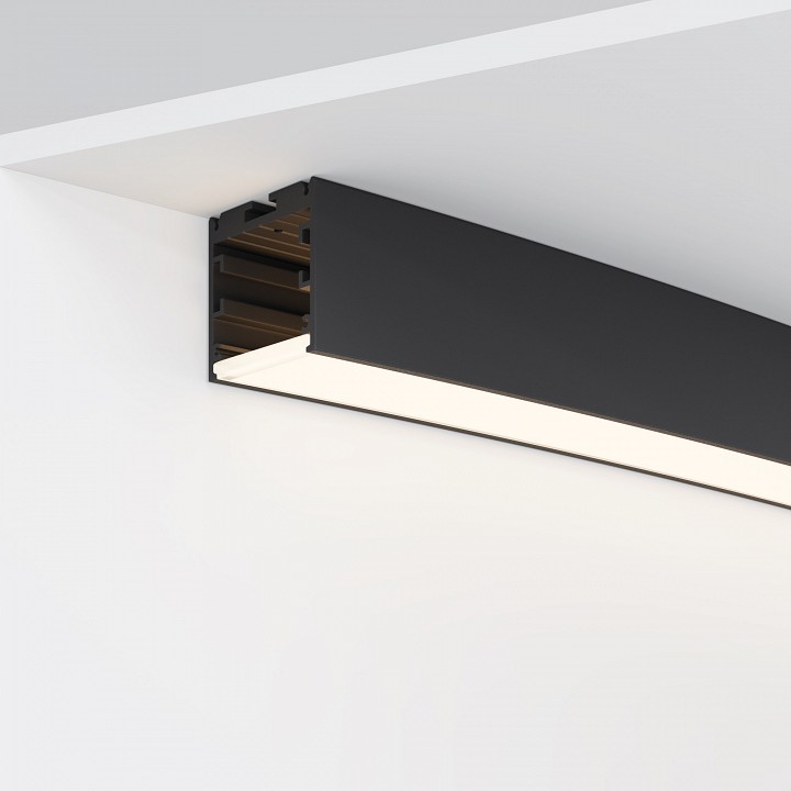 Профиль накладной maytoni led strip alm-3535r-b-d-45°-3m