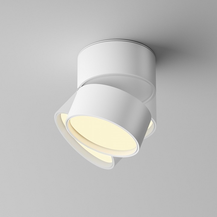 Накладной светильник maytoni onda c024cl-12w2.7k-w-1