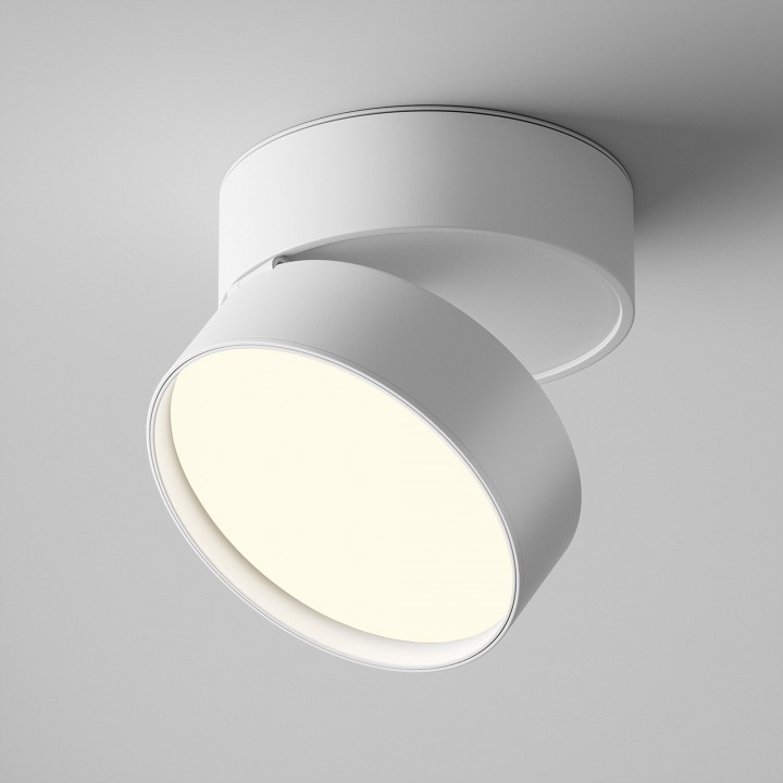 Накладной светильник maytoni onda c024cl-18w4k-w-1