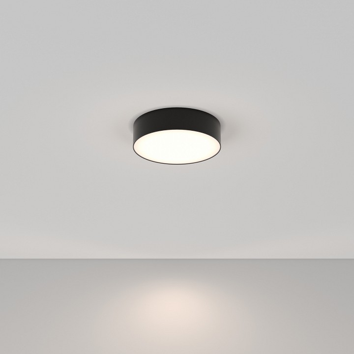 Накладной светильник maytoni zon c032cl-24w4k-rd-b