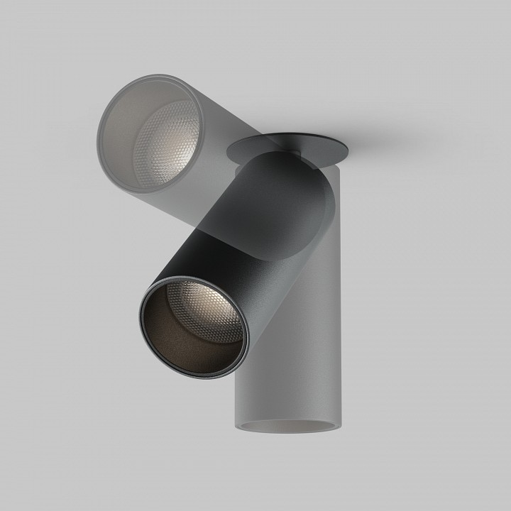 Спот maytoni focus led c053cl-l12w4k-w-b