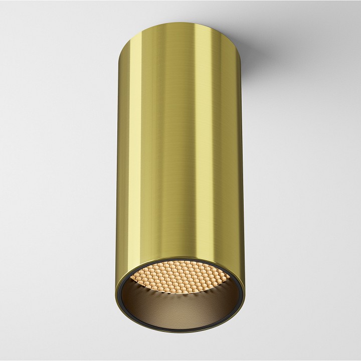 Накладной светильник maytoni focus led c056cl-l12w2.7k-w-bs