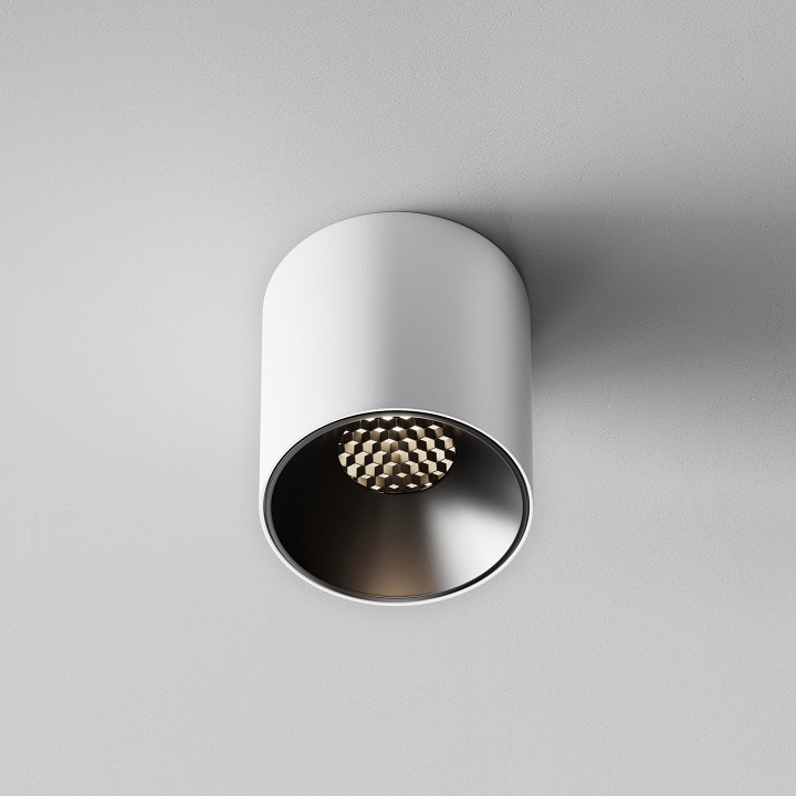 Накладной светильник maytoni alfa led c064cl-5w4k-rd-wb