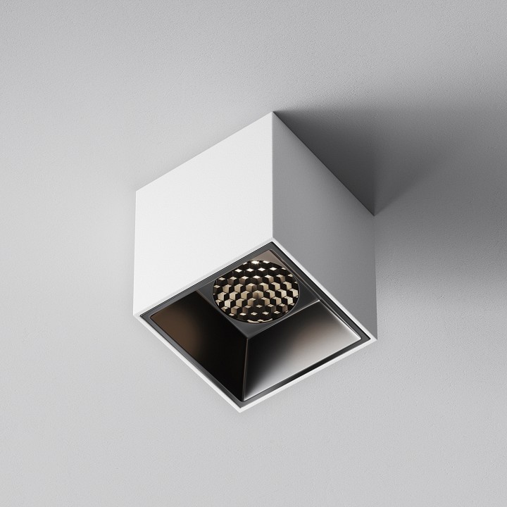 Накладной светильник maytoni alfa led c064cl-5w4k-sq-wb