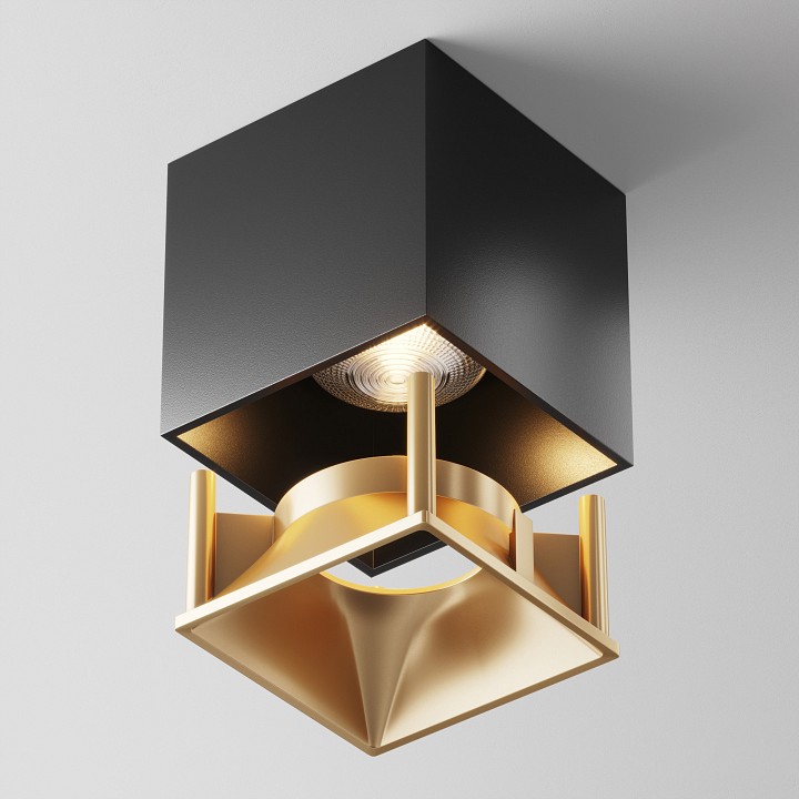 Накладной светильник maytoni alfa led c065cl-l12b3k-d