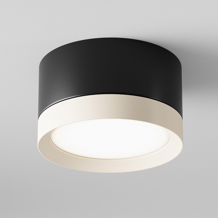 Накладной светильник maytoni hoop c086cl-gx53-srd-bw