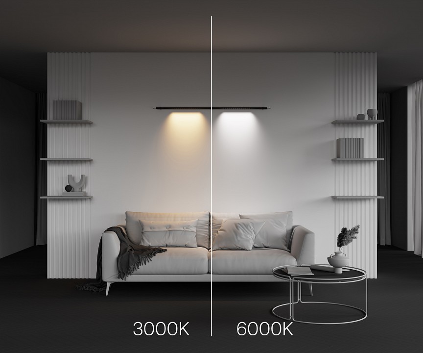 Модульный светильник maytoni points c101cl-l500-12w3-6k-b