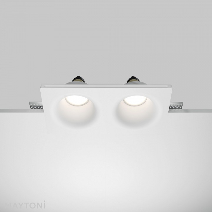 Встраиваемый светильник maytoni gyps modern dl002-dw-02-w