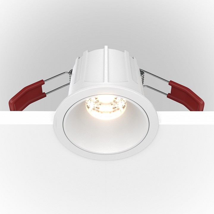 Встраиваемый светильник maytoni alfa dl043-01-10w3k-rd-w