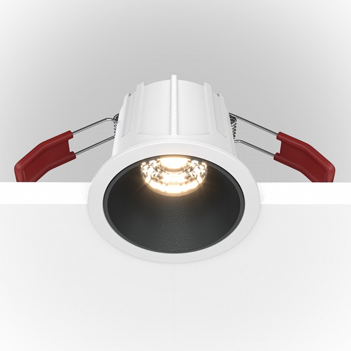 Встраиваемый светильник maytoni alfa dl043-01-10w3k-rd-wb