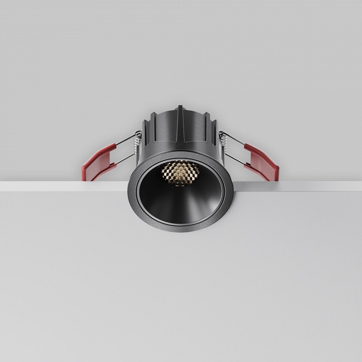 Встраиваемый светильник maytoni alfa led dl043-01-10w4k-rd-b-1