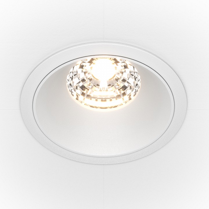 Встраиваемый светильник maytoni alfa dl043-01-15w3k-rd-w