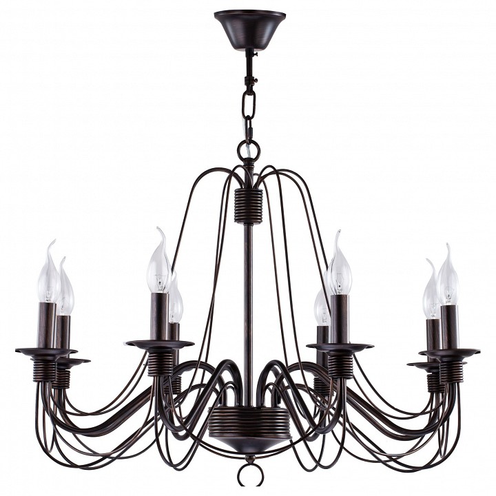 Подвесная люстра freya velia fr2046-pl-08-br