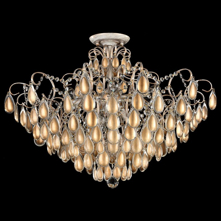 Люстра на штанге freya chabrol fr2302-cl-09-wg