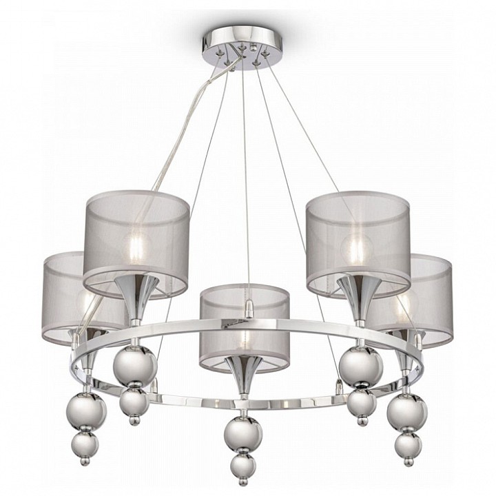 Подвесная люстра freya lauren fr5093pl-05ch