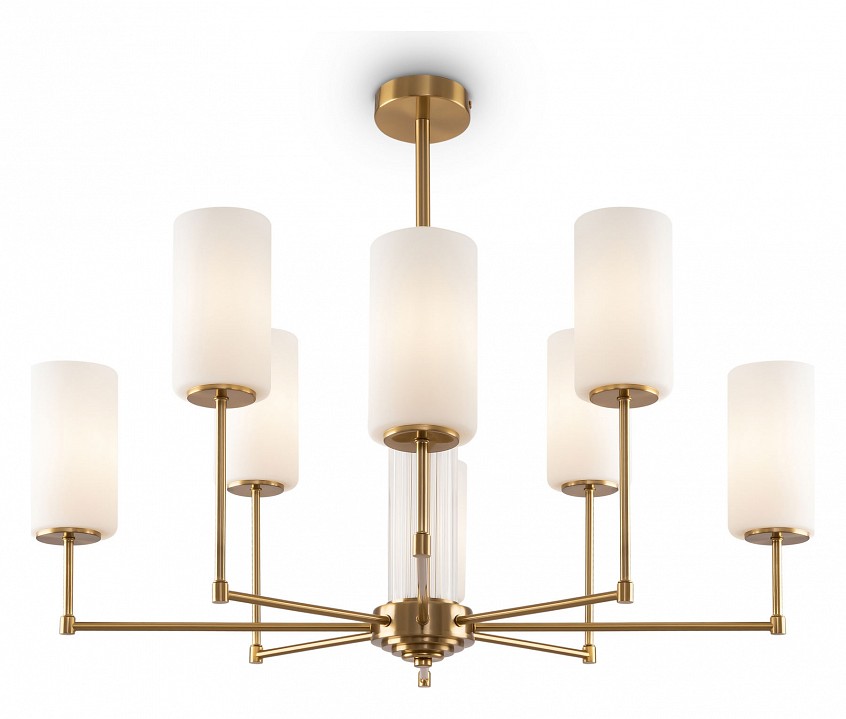 Люстра на штанге freya agnes fr5184pl-08bs