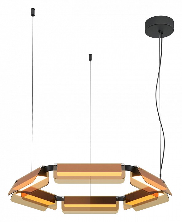 Подвесная люстра maytoni flat mod296pl-l40bc3k