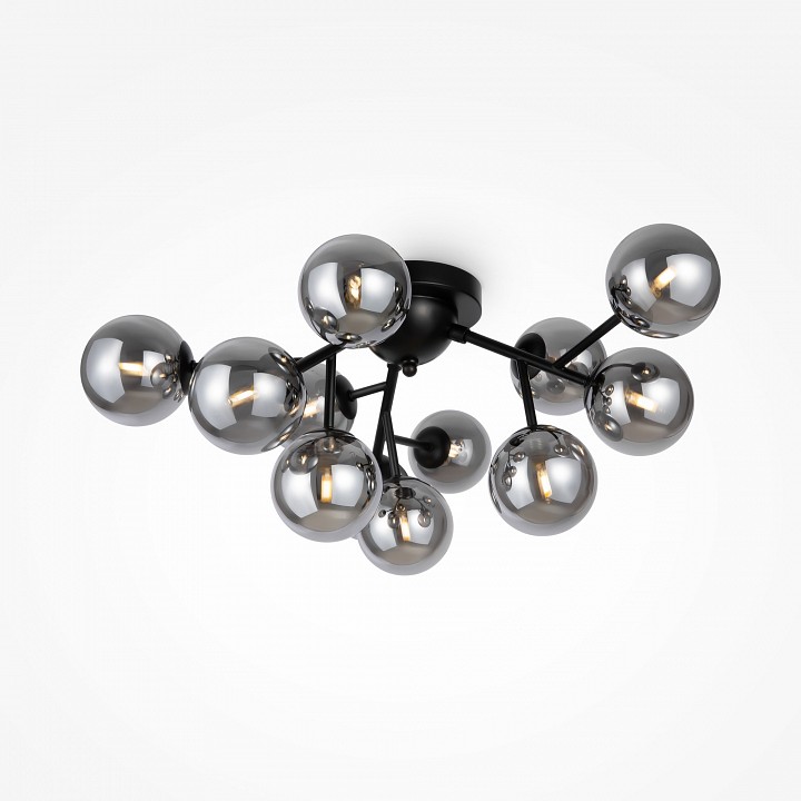 Потолочная люстра maytoni dallas mod545cl-12b